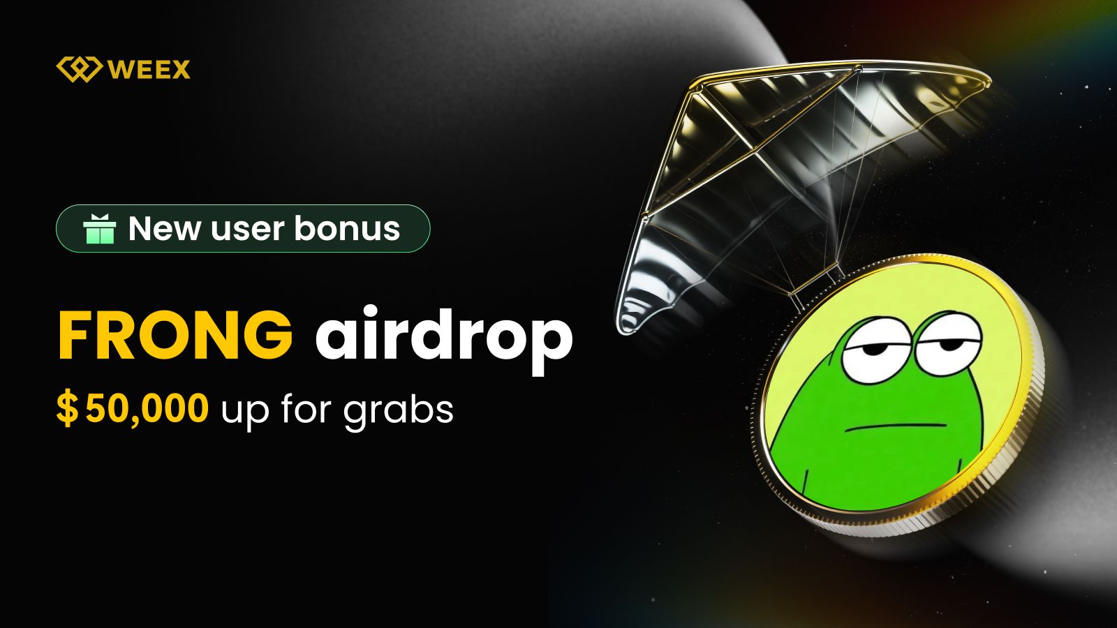 FRONG Airdrop Guide How to Claim 50,000 USDT Rewards on WEEX